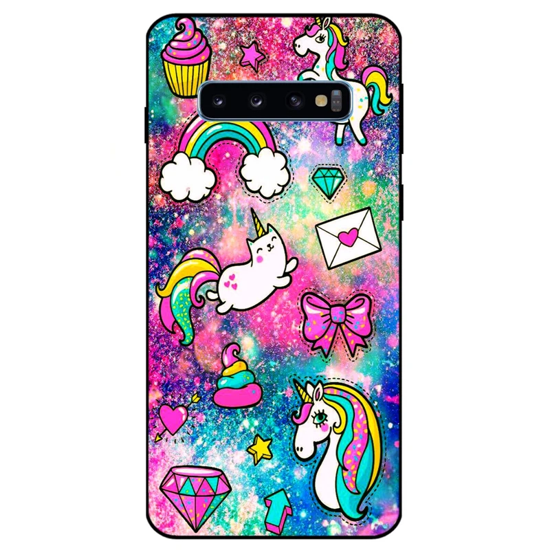 کاور مگافون طرح تک شاخ مدل 8155 مناسب برای گوشی موبایل سامسونگ Galaxy S10       