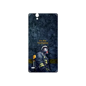 MAHOOT Firefighter Cover Sticker for Sony Xperia C4