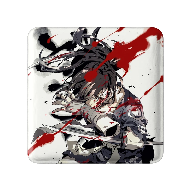 مگنت خندالو طرح هیاکیمارو انیمه دورورو مدل مربعی کد 33625