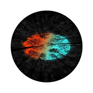 استیکر تزئینی موبایل مدل جنگل کد 4713