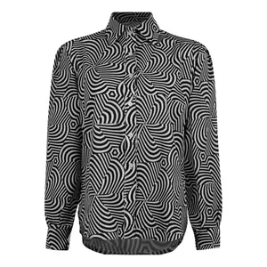 شومیز آستین بلند زنانه مدل زبرا کد blbz101