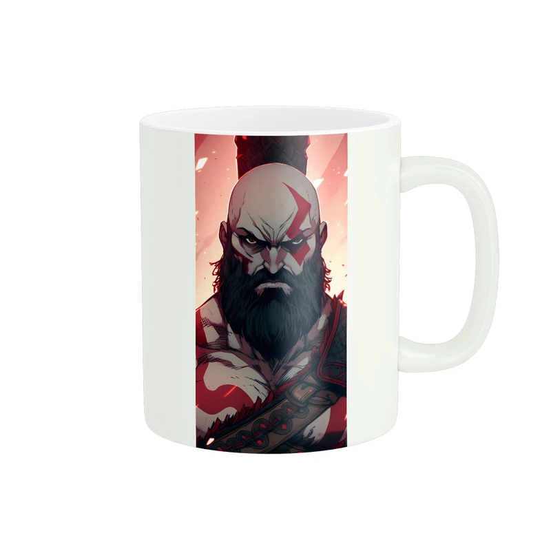 ماگ پاد آفرین طرح گیمینگ مدل گاد اف وار God of War کد 240
