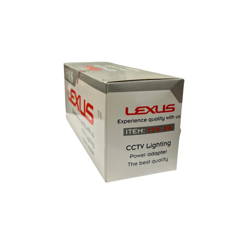 آداپتور 12 ولت 5 آمپر لکسوز مدل LEXUS 12V-5A
