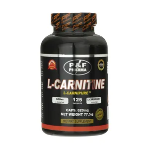  کپسول ال کارنیتین 125 سروینگ پی اف فارما بسته 125 عددی 