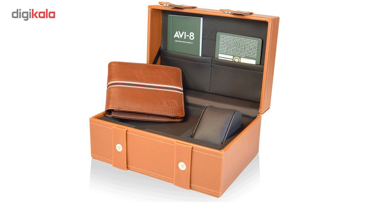 ساعت مچی عقربه ای مردانه ای وی-8 مدل AV-4013-04 -  - 9