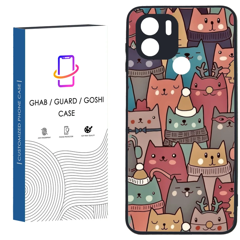 کاور قاب گارد گوشی طرح فانتزی کد 70- TPU مناسب برای گوشی موبایل شیائومی Redmi A1 Plus