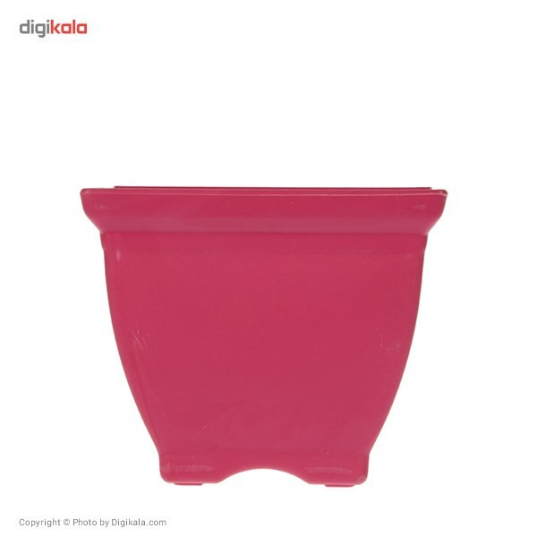 مجموعه 12 عددی گلدان شهرآذین مدل 7008 ارتفاع 7 سانتی متر