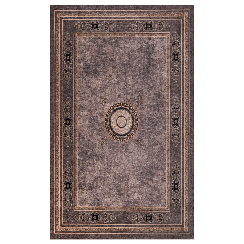 روفرشی مدل روفرشی کشدار نانو ابریشم کد 482 زمینه کاراملی