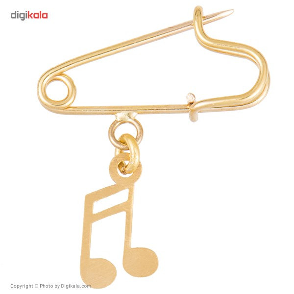 سنجاق سینه طلا 18 عیار رزا مدل PG16 سنجاق سینه طلا 18 عیار رزا مدل PG16