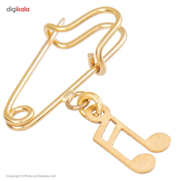 سنجاق سینه طلا 18 عیار رزا مدل PG16 سنجاق سینه طلا 18 عیار رزا مدل PG16