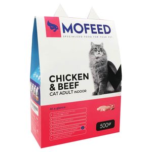 نقد و بررسی غذای خشک گربه مفید مدل Chiken&amp;Beef وزن 500 گرم توسط خریداران