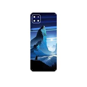 MAHOOT Blue Mountains Digital Art Cover Sticker for Samsung Galaxy A22 5G