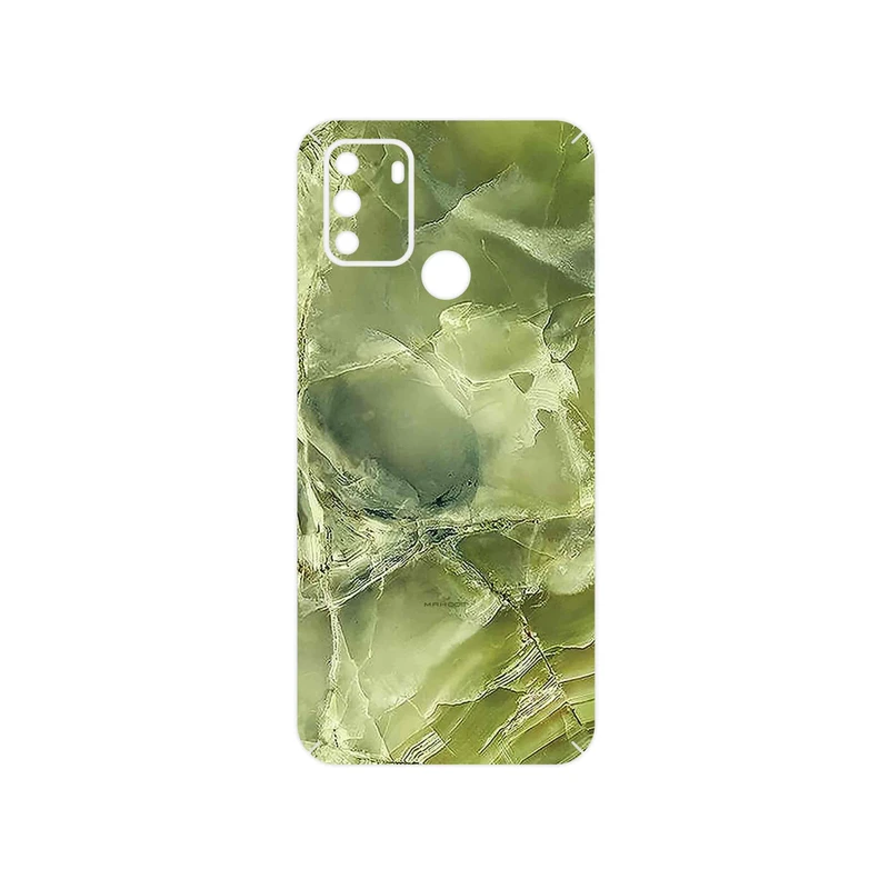 برچسب پوششی ماهوت مدل Green_Crystal_Marble مناسب برای گوشی موبایل جی پلاس S10 2022