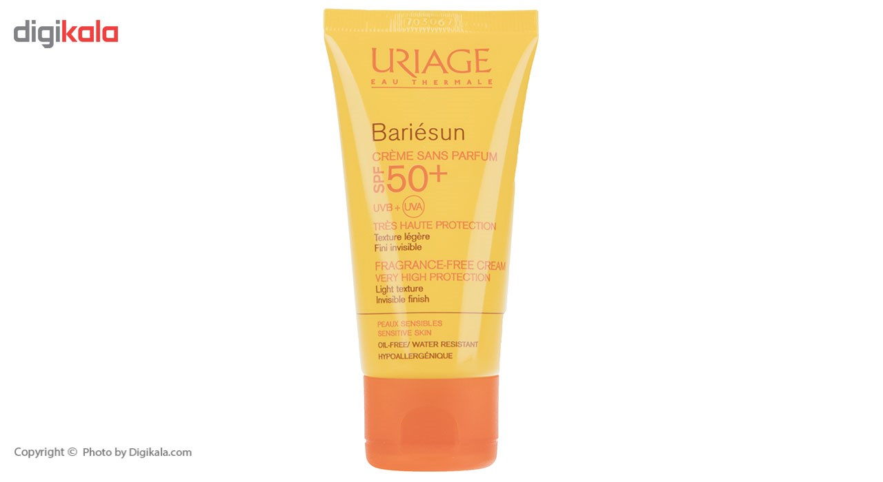 کرم ضد آفتاب اوریاژ سری Bariesun مدل Invisible Finish SPF50 حجم 50 میلی لیتر