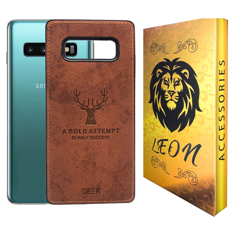 کاور لئون مدل Cervo Oro مناسب برای گوشی موبایل سامسونگ Galaxy S10