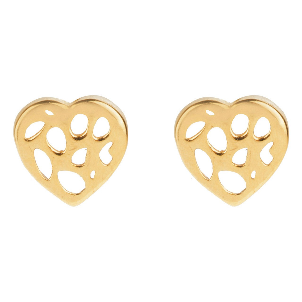 گوشواره طلای 18 عیار زرمان مدل ME0753