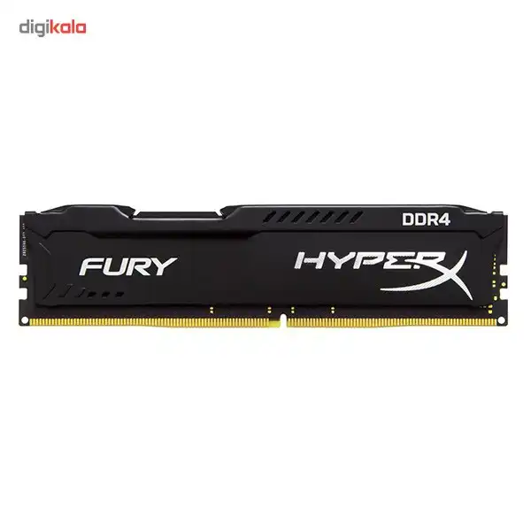 رم کامپیوتر کینگستون مدل HyperX Fury DDR4 2400MHz CL15 ظرفیت 4 گیگابایت