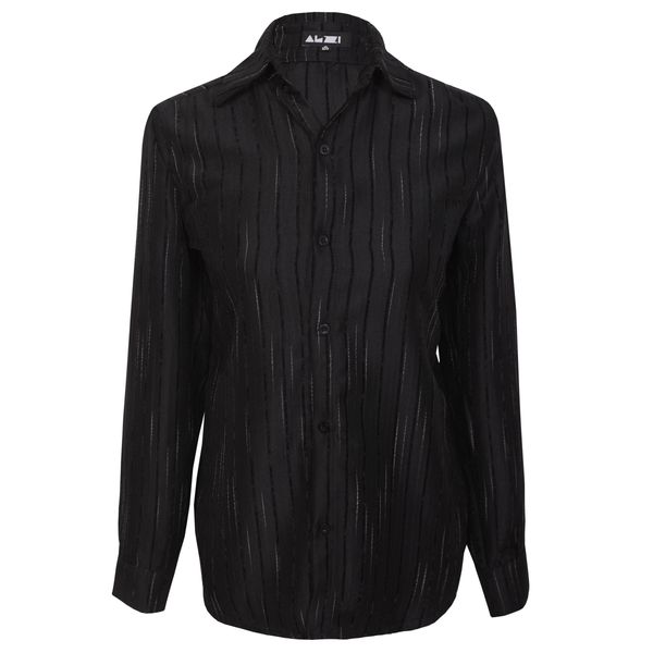 شومیز آستین بلند یقه برگردان زنانه مدل Z505b