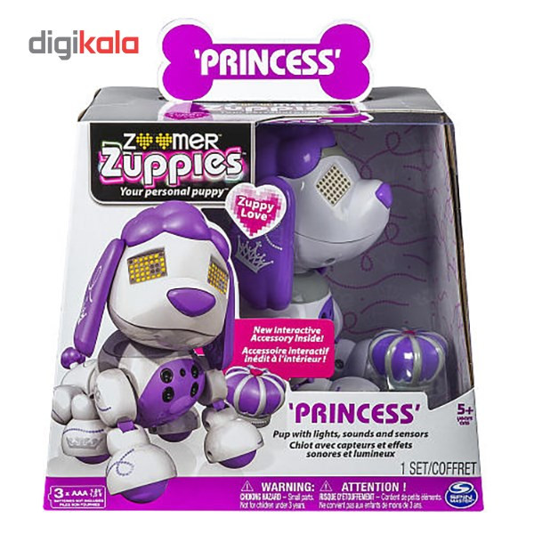 ربات اسپین مستر مدل Zuppy Love Princess