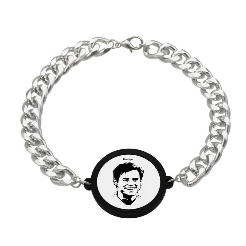 دستبند ناکسیگو مدل جیم کری کد BZ7606 دستبند ناکسیگو مدل جیم کری کد BZ7606
