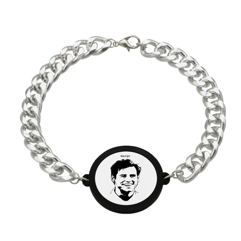 دستبند ناکسیگو مدل جیم کری کد BZ7606 دستبند ناکسیگو مدل جیم کری کد BZ7606