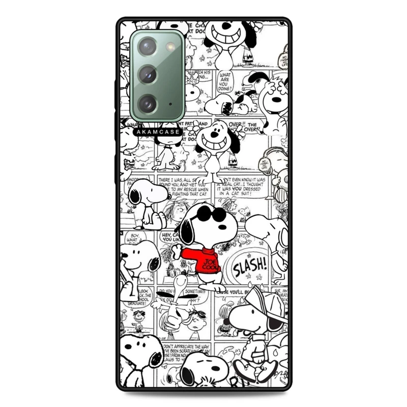 کاور آکام مدل AMC-WSGN20-SNOOPY-26 مناسب برای گوشی موبایل سامسونگ Galaxy Note 20