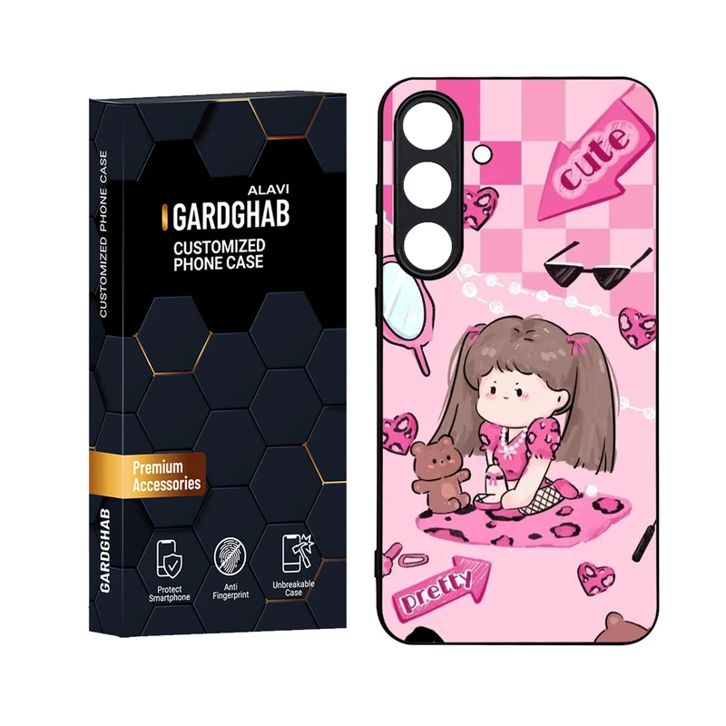 کاور گارد قاب علوی مدل Glass مناسب برای گوشی موبایل سامسونگ Galaxy S25 Plus