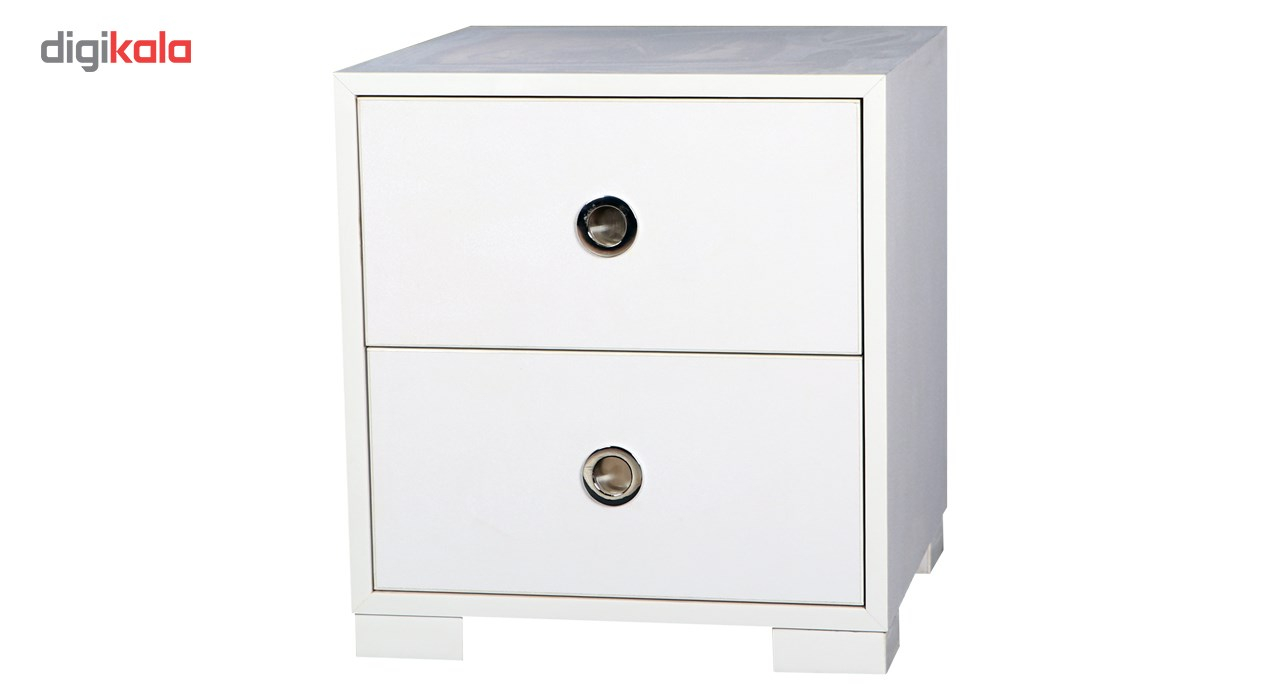 میز پاتختی گالری روهام مدل MDF-101