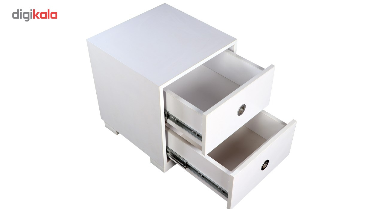 میز پاتختی گالری روهام مدل MDF-101