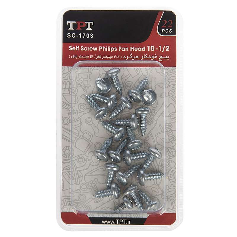 مجموعه 22 عددی پیچ خودکار تی پی تی مدل SC-1703