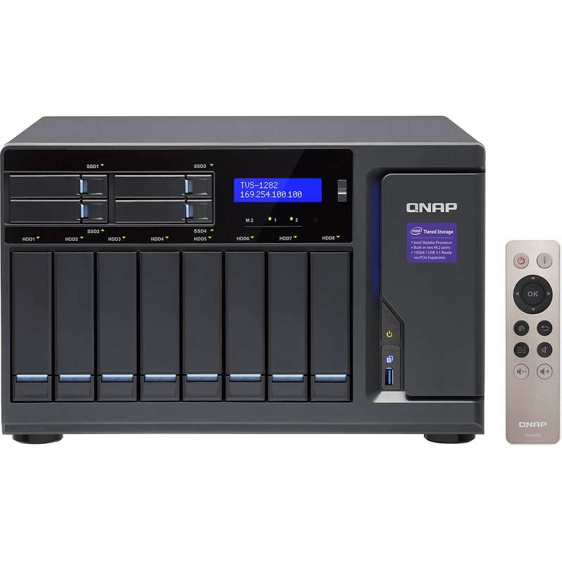 ذخیره ساز تحت شبکه کیونپ مدل TVS-1282-i5-16G بدون دیسک