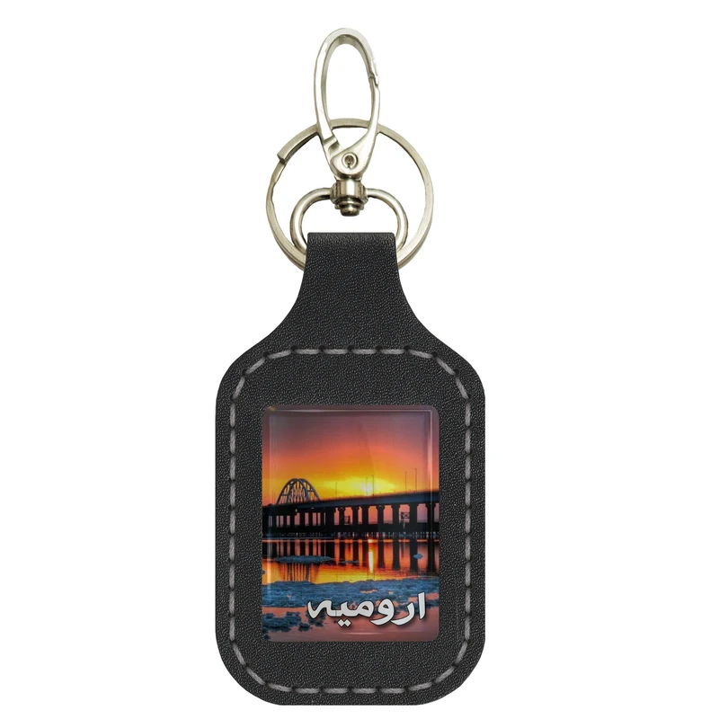 جاکلیدی دستی چرمی مدل srn001 طرح ارومیه کد 1