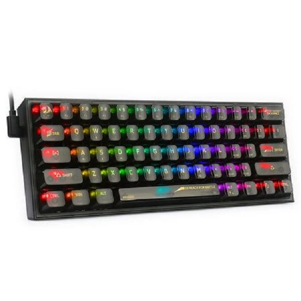 کیبورد گیمینگ ردراگون مدل FIZZ K617CT-RGB کیبورد گیمینگ ردراگون مدل FIZZ K617CT-RGB