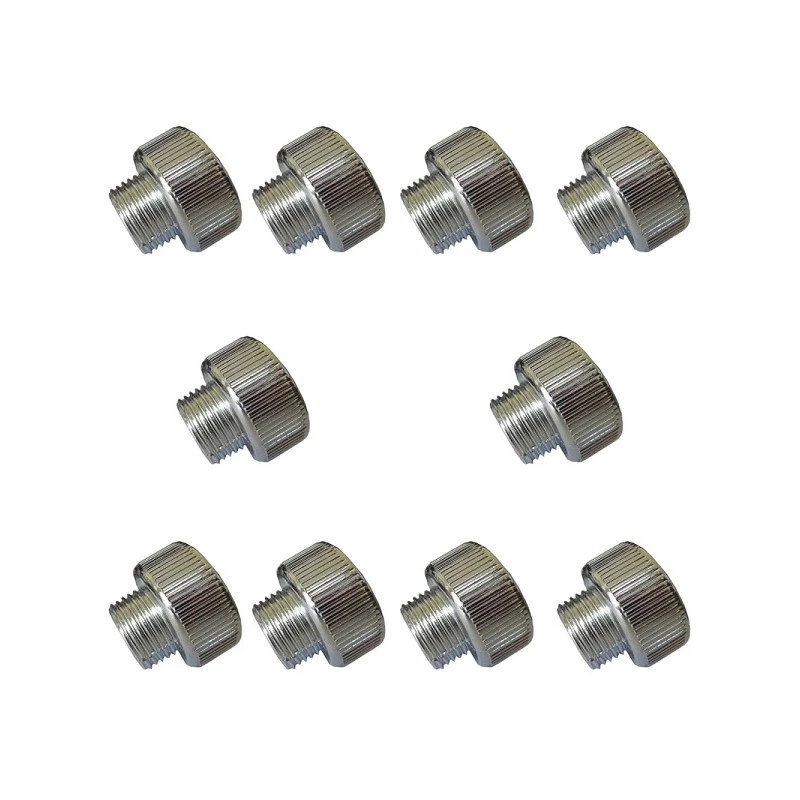 مهره شلنگ توالت مدل 1x2 مجموعه 10 عددی