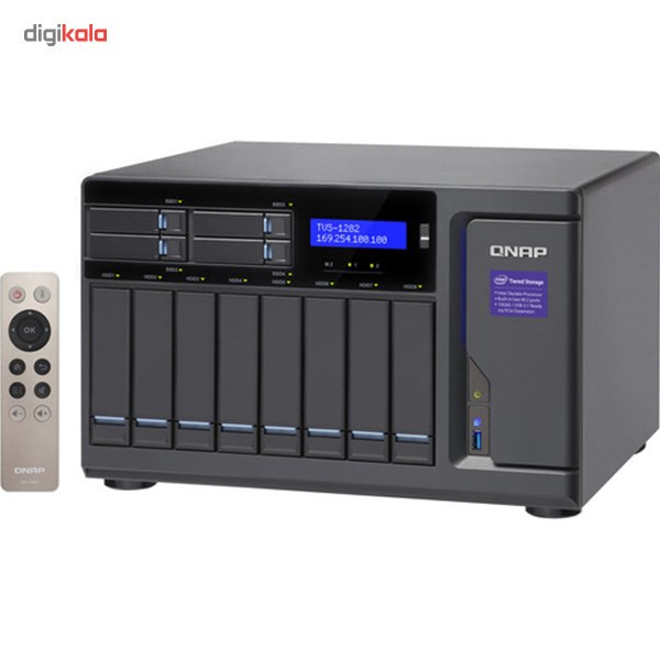 ذخیره ساز تحت شبکه کیونپ مدل TVS-1282-i5-16G بدون دیسک