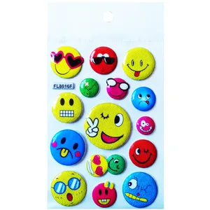 استیکر دیواری کودک مدل ایموجی کد 8016