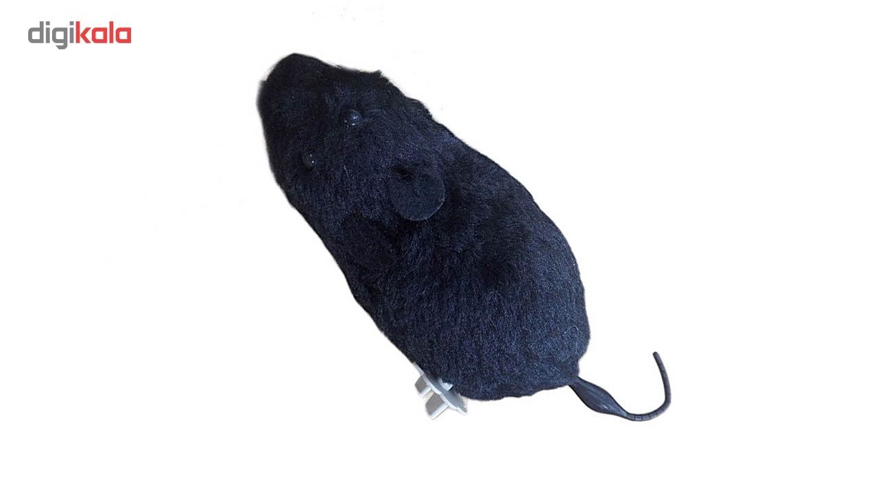 اسباب بازی گربه موش کوکی مدل Clockwork Plush Mouse-B