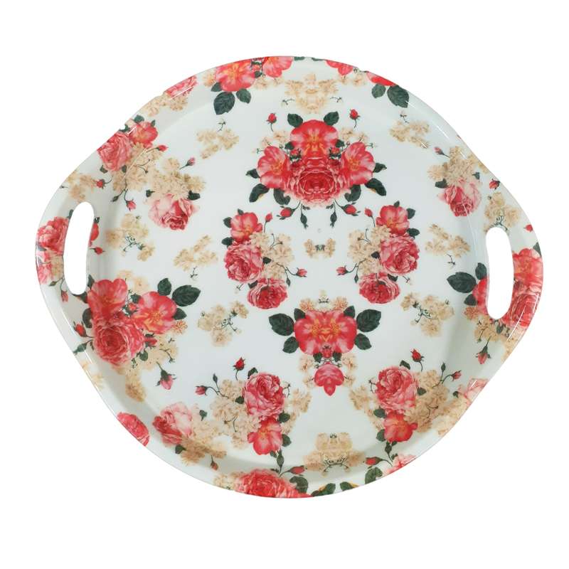 سینی مدل گل رز کد 5002