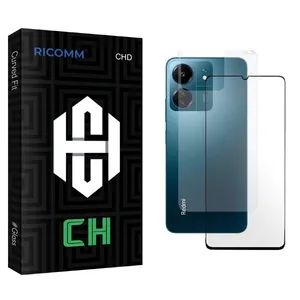 Ricomm CH Screen Protector For Xiaomi  Redmi 13C With Back Protector