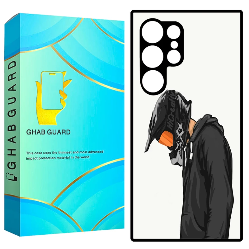 کاور قاب گارد طرح موتور سوار مدل GCHPS23U مناسب برای گوشی موبایل سامسونگ Galaxy S23 Ultra 5G 