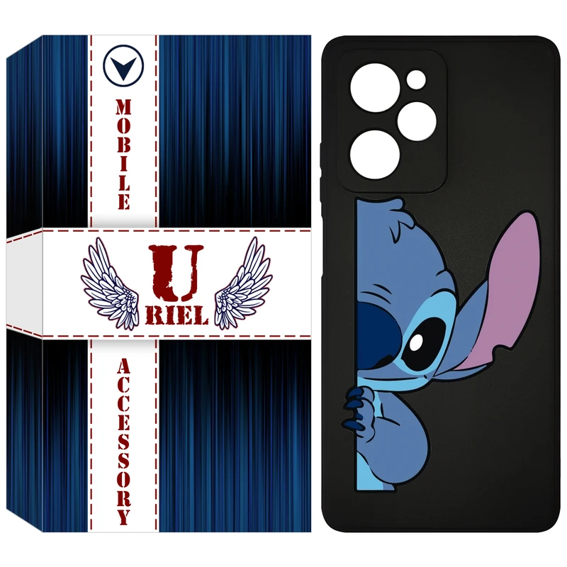 کاور یوریل مدل KSH کد 74 طرح استیچ مناسب برای گوشی موبایل شیائومی Poco X5 Pro / Redmi Note 12 Pro 5G