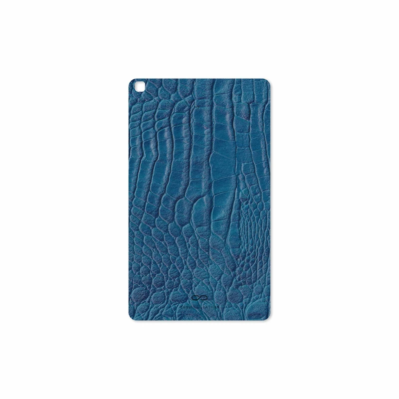برچسب پوششی ماهوت مدل Blue-Crocodile-Leather مناسب برای تبلت سامسونگ Galaxy Tab A 8.0 2019 T295