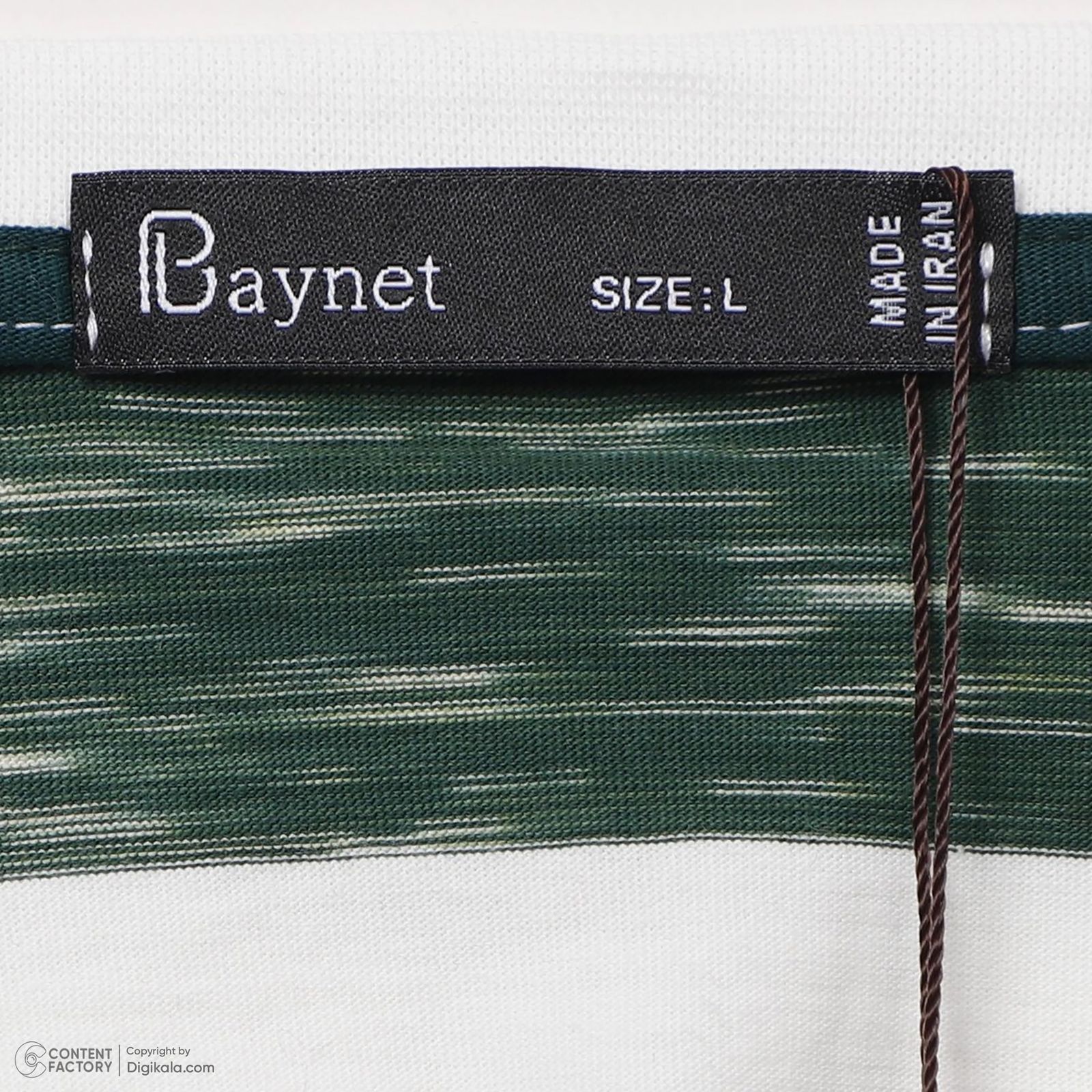 تی شرت آستین کوتاه مردانه باینت مدل 2261790 رنگ سبز -  - 6