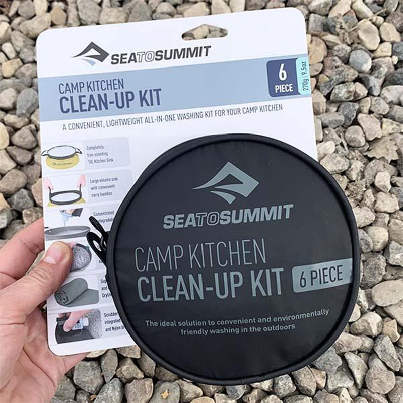 قیمت و خرید ظرفشویی سی تو سامیت مدل Camp Kitchen Clean-Up Kit مجموعه 6 عددی