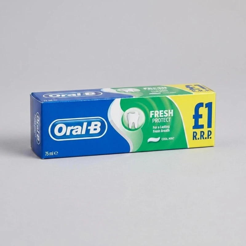 خمیر دندان اورال-بی مدل  Fresh Protect حجم 75 میلی لیتر