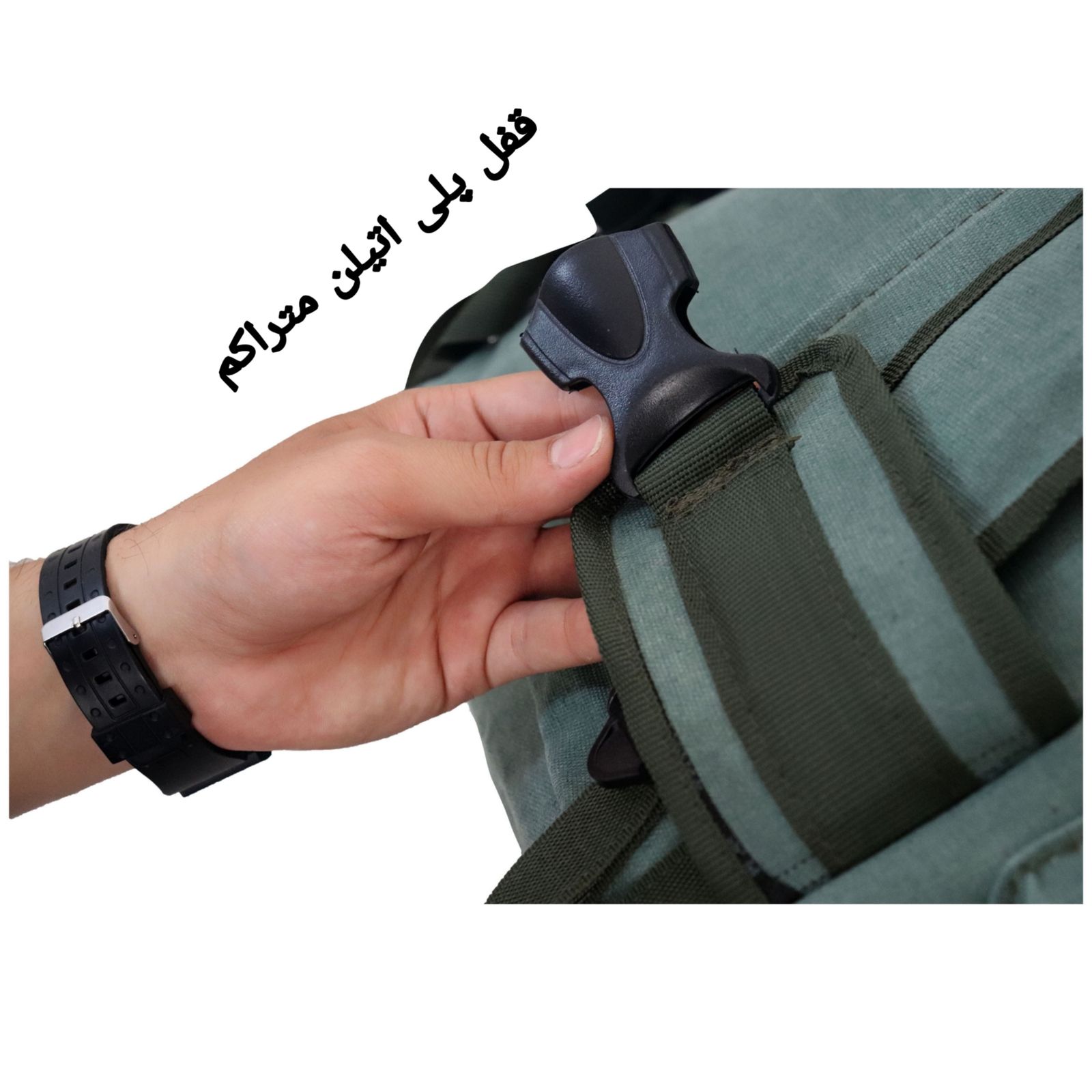 کوله پشتی کوهنوردی 65 لیتری مدل Army bl -  - 3