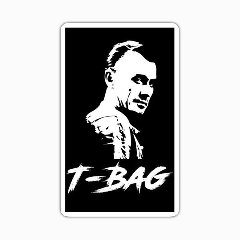 استیکر لپ تاپ و موبایل بووم طرح سریال فرار از زندان مدل T.Bag کد LB58