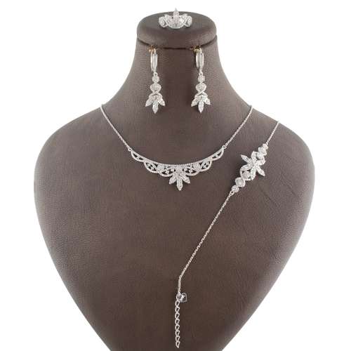 سرویس نقره زنانه مدل فلاور AVN-N145