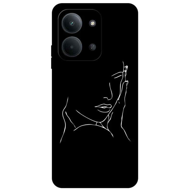 کاور مگافون طرح دخترانه مدل 8153 مناسب برای گوشی موبایل شیائومی Poco C85 4G / Redmi 15C 4G