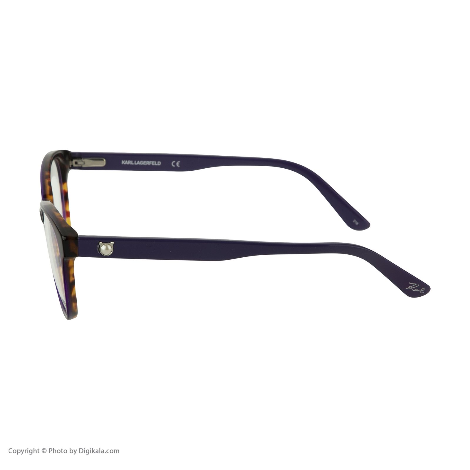فریم عینک طبی زنانه کارل لاگرفلد مدل KL970V150 -  - 5